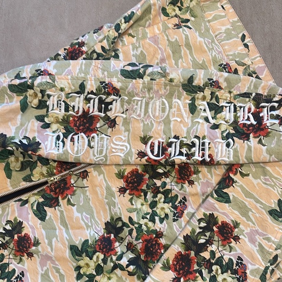 Billionaire Boys Club Rose Bloom Jacket White/Eggnog | size M - Picture 2 of 8